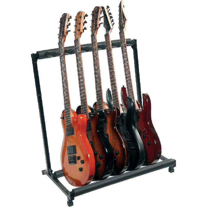 Verzorger altijd kalender Huigens Music Hengelo - Gitaarstandaard RTX voor 5 gitaren